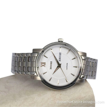 rose gold quartz fine men watches brands comfortable bracelet watch